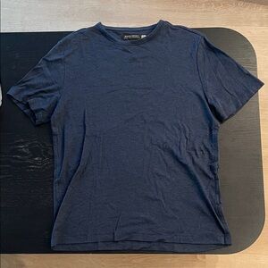Banana Republic Navy Blue Short Sleeve Tee